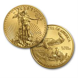 Random Date Gold Eagle From Cache-