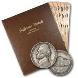 Jefferson Circulated Nickel Set- Dansco