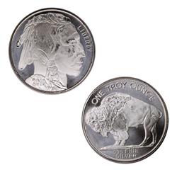 Nice Buffalo Silver Round Bullion Lot (10)