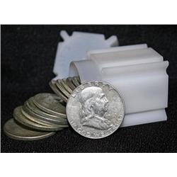 Roll of Franklin Half Dollars- 90%