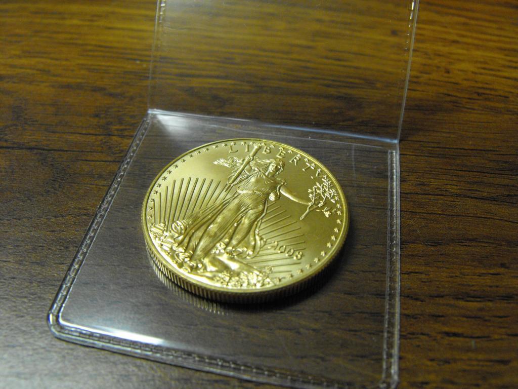 1 Oz Gold American Eagle Bullion