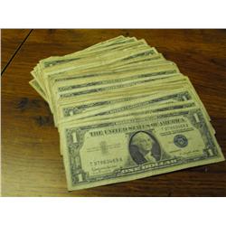 100 Silver Certificates - Circulated