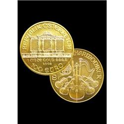 1 oz . Gold Austrian Philharmonic - Random