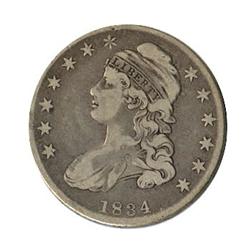 19th Century Early Date 1820-40 Bust Half