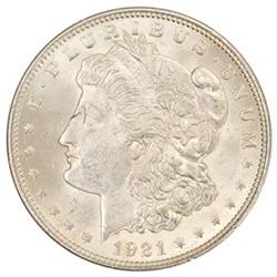1921 P Last Morgan Silver Dollar