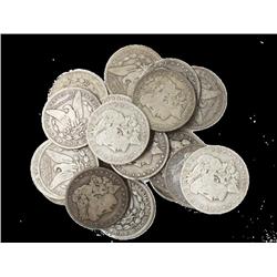 Lot of (20) Morgan Silver Dollars -ag-vg