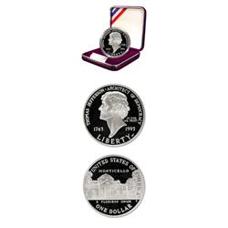 1993 Jefferson Proof Comm. Silver