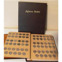 Jefferson Nickel Set 1938-64 in Dansco