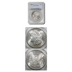 1881 S MS 64 PCGS Morgan Silver Dollar