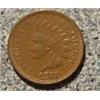 Image 1 : Very Rare-1875 RPD Indian Head Cent-Fine Condition