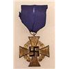 Image 1 : WW2 GERMAN NAZI 10 YEAR FAITHFUL SERVICE CROSS W/