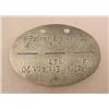 Image 1 : WW2 GERMAN NAZI SS PANZER GRENADIER DOG TAG - ALUM