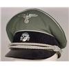 Image 1 : WW2 GERMAN NAZI SS VISOR CAP - Marked on inside Me
