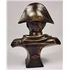 Image 2 : SMALL METAL BUST OF NAPOLEON - Marked on back A.E.