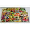 Image 1 : LOT OF 10 VINTAGE SUPERBOY COMIC BOOKS - MOSTLY 12
