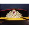 Image 2 : VINTAGE SOVIET TANK OFFICER DRESS VISOR HAT