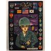 Image 1 : 1967-68 US ARMY MILITARY PAINTING ON VELVET - Very