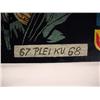 Image 2 : 1967-68 US ARMY MILITARY PAINTING ON VELVET - Very