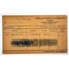 Image 2 : 1908 WELLS FARGO AND CO. EXPRESS CARD SENT TO AGEN