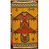 Image 1 : VINTAGE SOUTHWEST DESIGN RUG - Approx. 27" by 49.5
