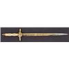 Image 2 : POST WW2 ROYAL DUTCH NAVAL OFFICERS DAGGER - Blade