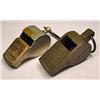 Image 1 : LOT OF 2 VINTAGE WHISTLES - US ARMY AND THE CHIEF