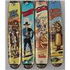 Image 2 : LOT OF 4 CHARACTER POCKET KNIVES - Wild Bill Hicko