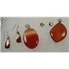Image 2 : LOT OF STERLING SILVER AND GEMSTONE JEWELRY - RING