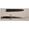 Image 1 : BAYONET W/ SCABBARD - Blade marked F+M in a circle