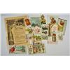 Image 1 : LOT OF VINTAGE EPHEMERA - INCL. VICTORIAN TRADE CA