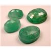 Image 2 : 25.23 CT EMERALDS - LOOSE STONES - Comes w/ GLA Ap