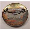 Image 2 : WW2 GERMAN NAZI ENAMELED BADGE / PINBACK - Reads F