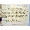 Image 2 : 1915 RPPC REAL PHOTO POSTCARD OF BURGLAR ESCAPED F