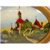 Image 1 : EARLY REVERSE PAINTING ON CONVEX GLASS OF WW1 "RUI