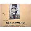 Image 2 : 1904 REWARD CARD / NOTIFICATION FOR MAN WHO SOLE M