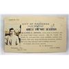 Image 1 : 1915 POSTCARD FOR ARREST ON FELONY WARRANT FOR WIF