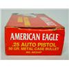 Image 3 : LOT OF 4 BOXES OF AMMUNITION - American Eagle .25