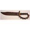 Image 2 : WW2 USMC MARINE CORPS BRASS KNUCKLE COMBAT KNIFE W