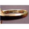 Image 5 : 14K GOLD LADIES DIAMOND RING - SIZE 5.25 - Over 1c