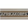 Image 2 : WW2 GERMAN NAZI AFRIKA KORPS ARMBAND W/ SILVER BUL
