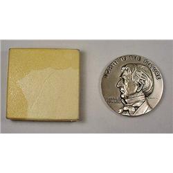 1967 PURE SILVER ALASKA PURCHASE CENTENNIAL MEDIAL