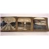 Image 2 : LOT OF 9 VINTAGE PHOTO STEREOVIEW CARDS - Incl. Ta
