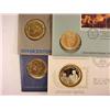 Image 2 : LOT OF 4 VINTAGE FIRST DAY COVERS W/ MEDALS - Incl