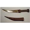 Image 1 : VINTAGE PERSIAN MIDDLE EASTERN KNIFE W/ SCABBORD -