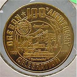 1959 OREGON 100 ANNIVERSARY COMMEMORATIVE TOKEN -