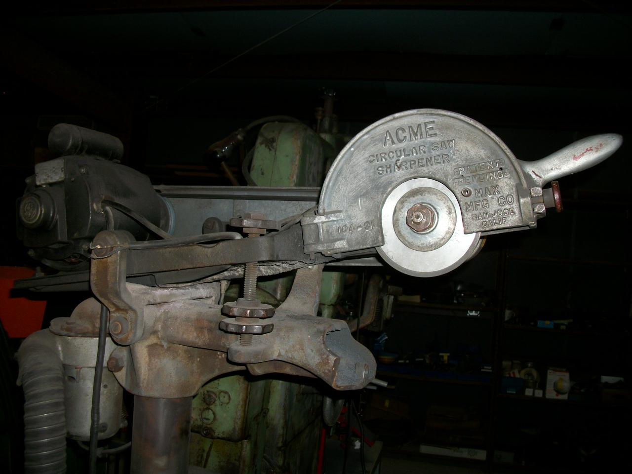 Acme Circular Saw Sharpener