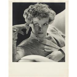 Katharine Hepburn oversize gallery portrait from Alice Adams by Ernest A. Bachrach