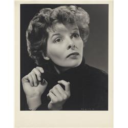 Katharine Hepburn oversize gallery portrait from Alice Adams by Ernest A. Bachrach