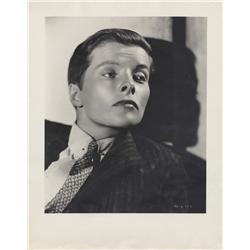 Katharine Hepburn oversize gallery portrait from Sylvia Scarlett by Ernest A. Bachrach