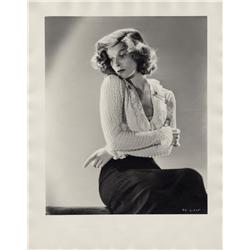 Katharine Hepburn oversize gallery portrait from A Woman Rebels by Ernest A. Bachrach